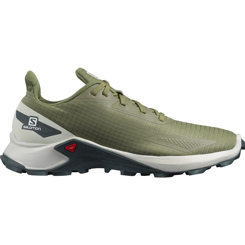 SALOMON ALPHACROSS BLAST Philippines - Men's Road Running Shoes - Deep Green | 372954-SKA